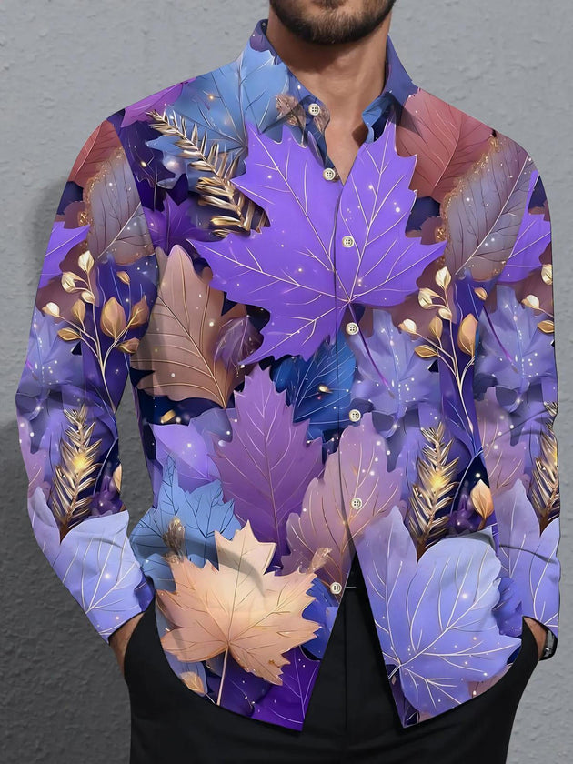 men's shirt front view