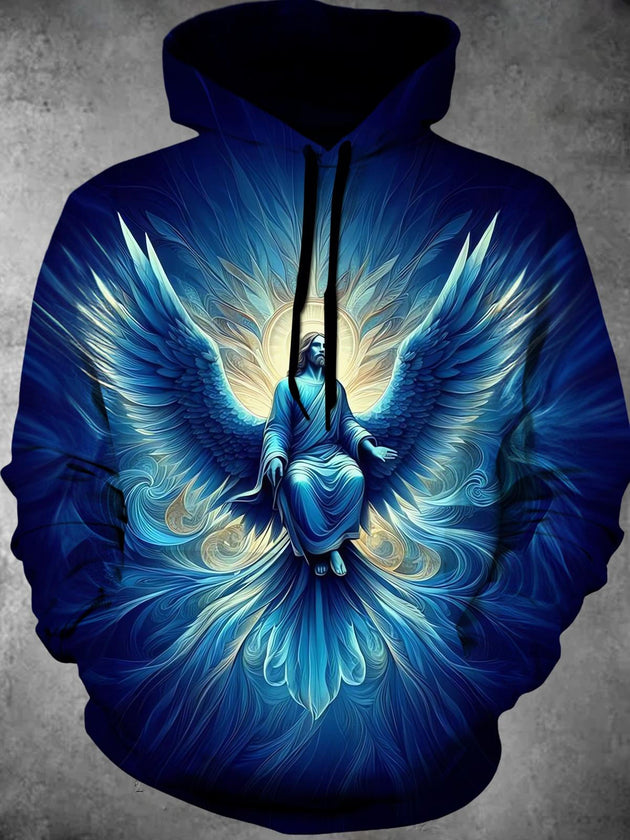 men's graphic sweatshirt shirt front view