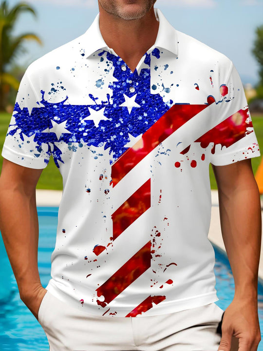 men's shirt front view Independence Day