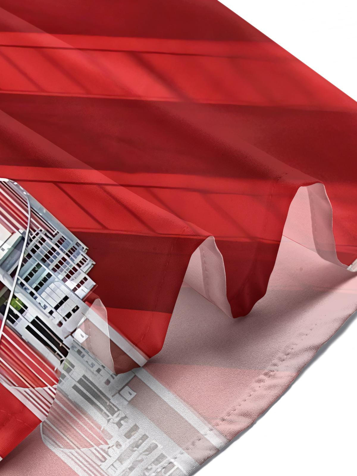 Stairway Print Men's Pocket Short Sleeve Shirts