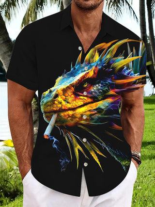 men's shirt front view