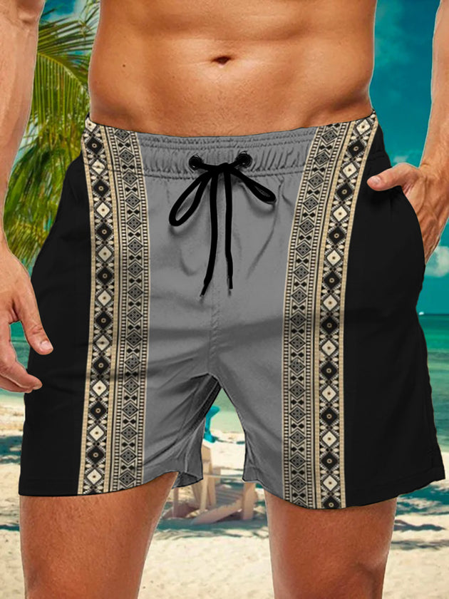men's vintage style casual pants front view