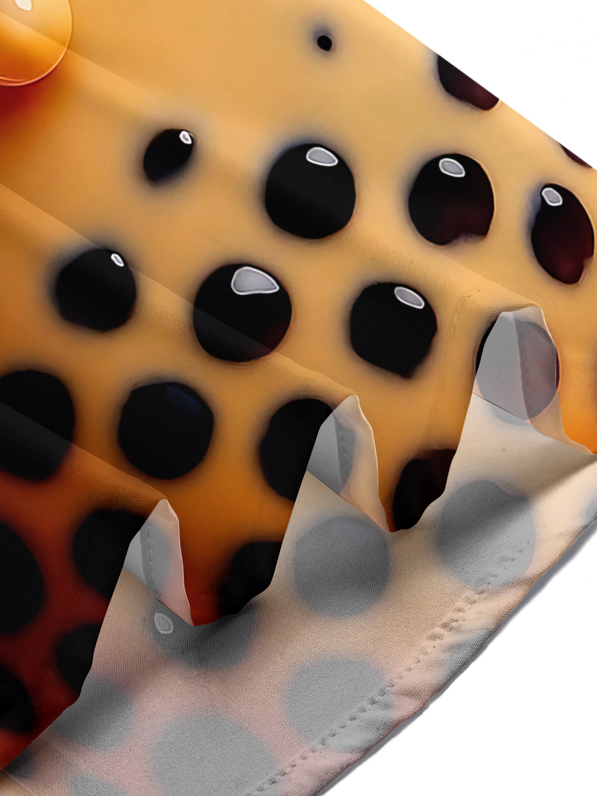 Bubble Tea Art Print Men's Pocket Short Sleeve Shirts