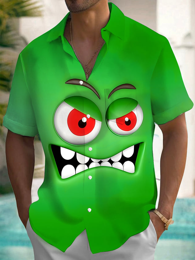 men's shirt front view