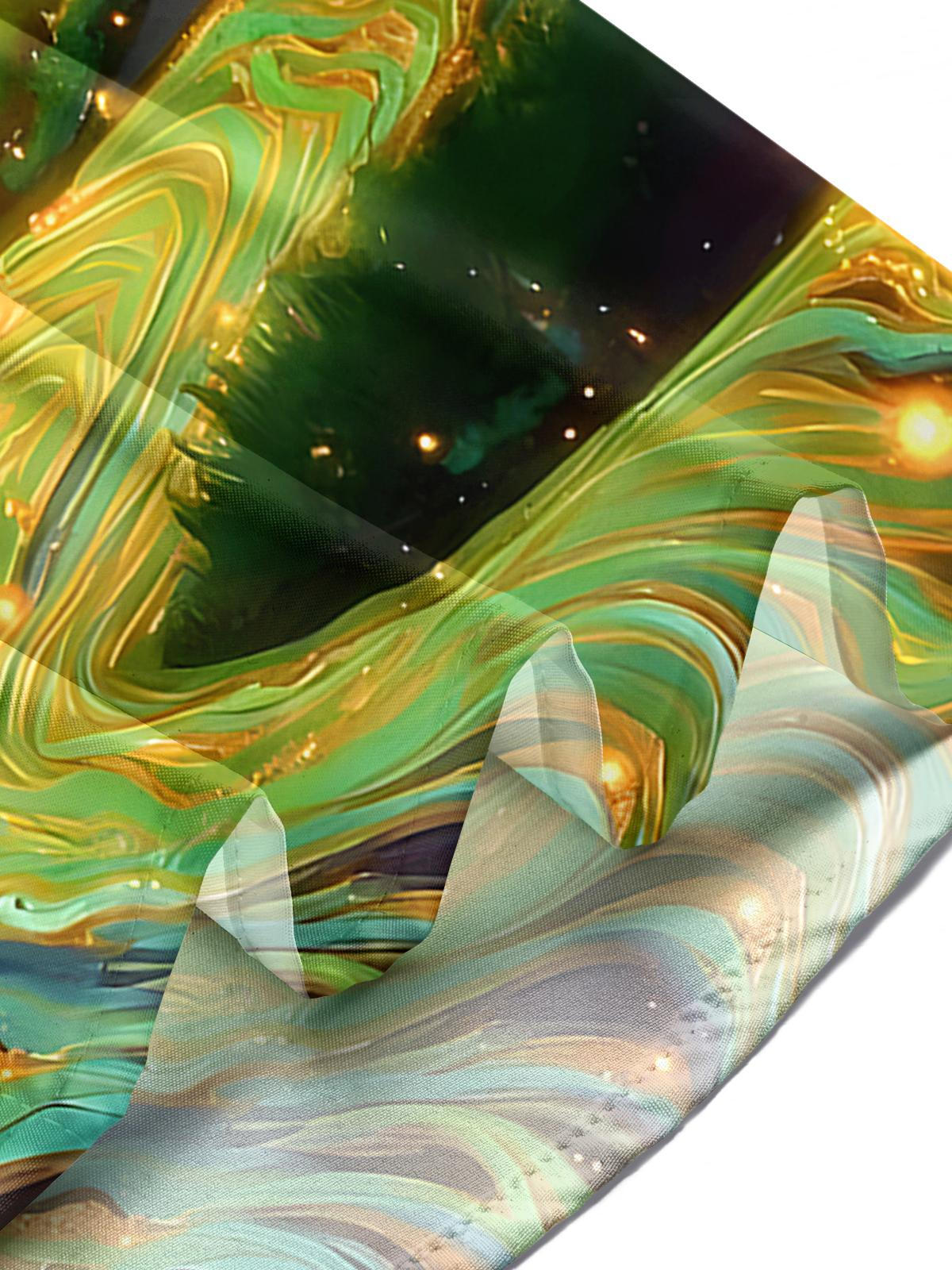 Hawaiian Coconut Tree Men's Pocket Short Sleeve Shirts