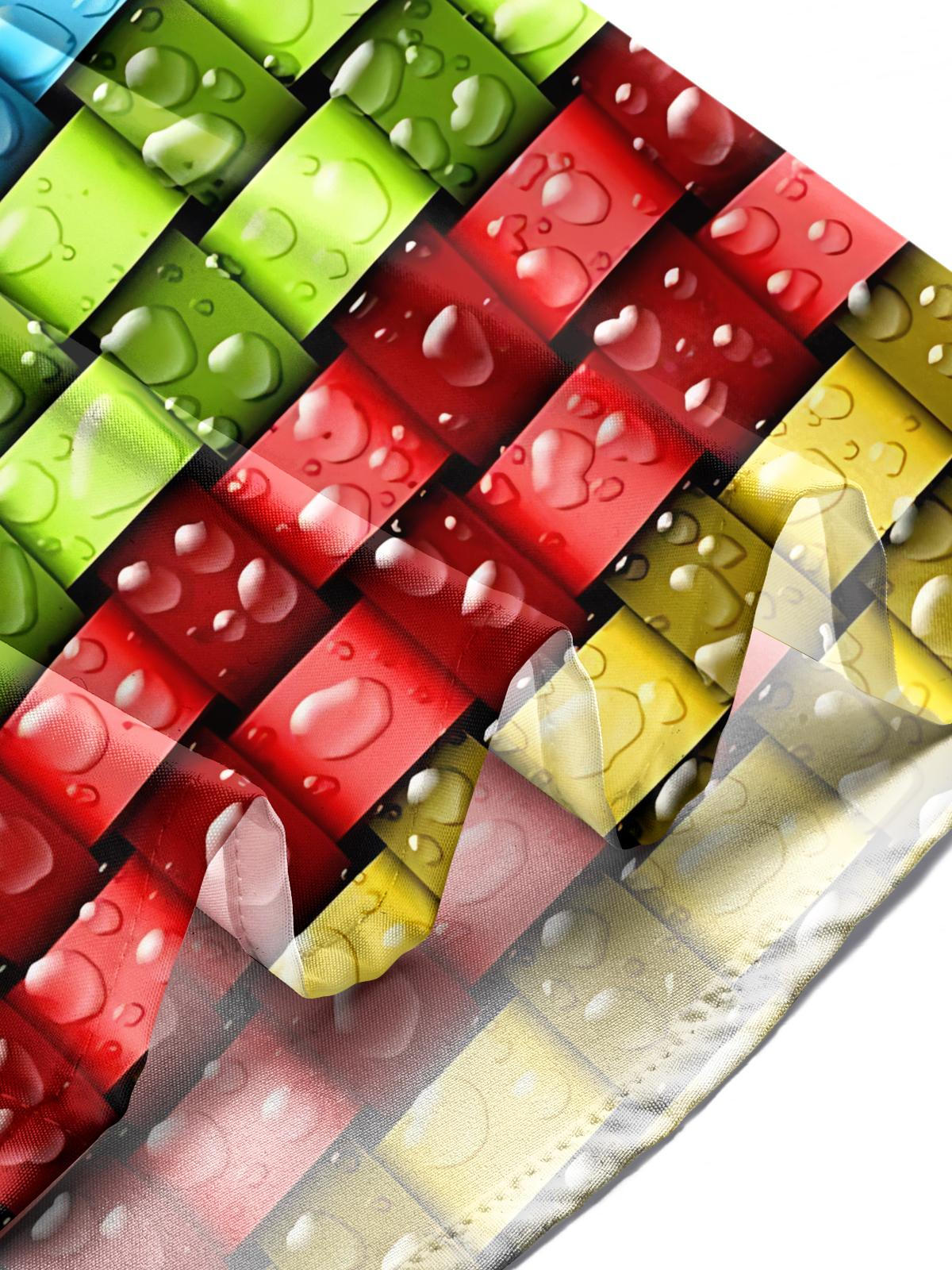 Geometric Print Men's Pocket Short Sleeve Shirts