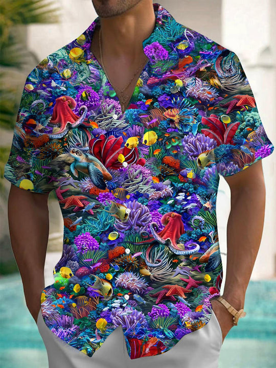 men's shirt front view