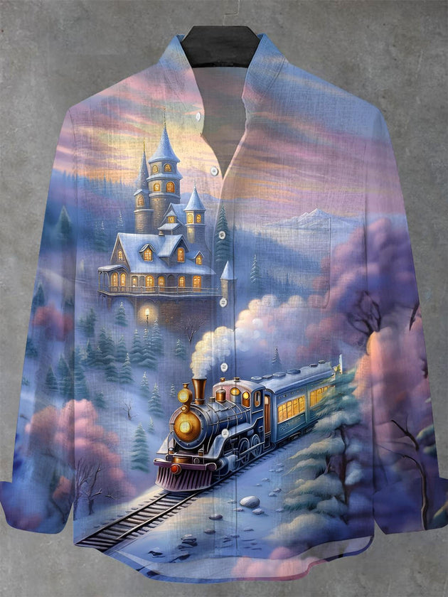 men's shirt front view
