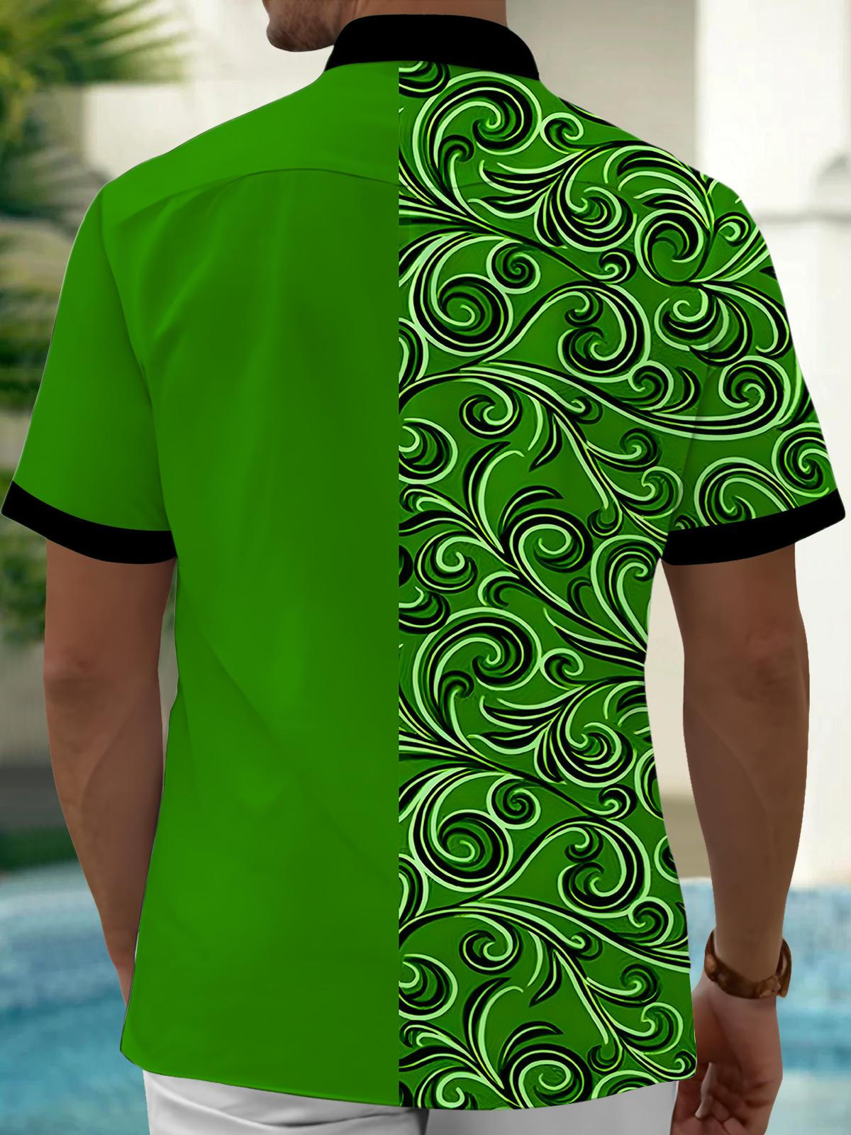 Hawaiian Men's Pocket Short Sleeve Shirts