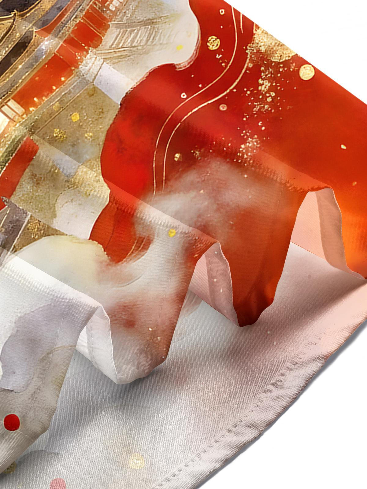 Tian'anmen Men's Pocket Short Sleeve Shirts