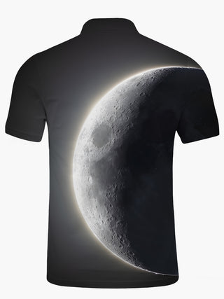 men's short sleeve shirt side view
