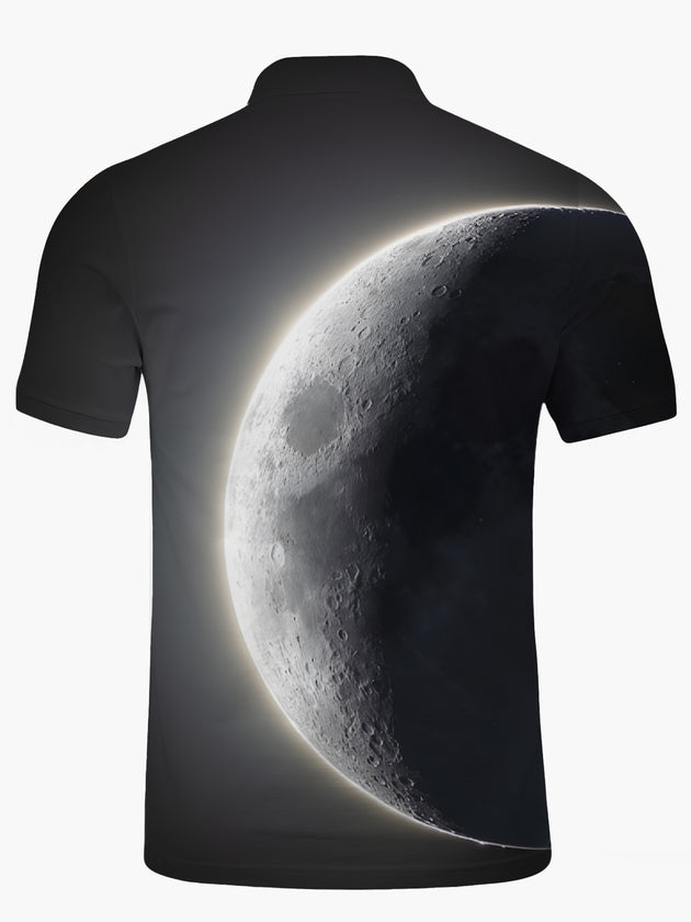 men's short sleeve shirt side view