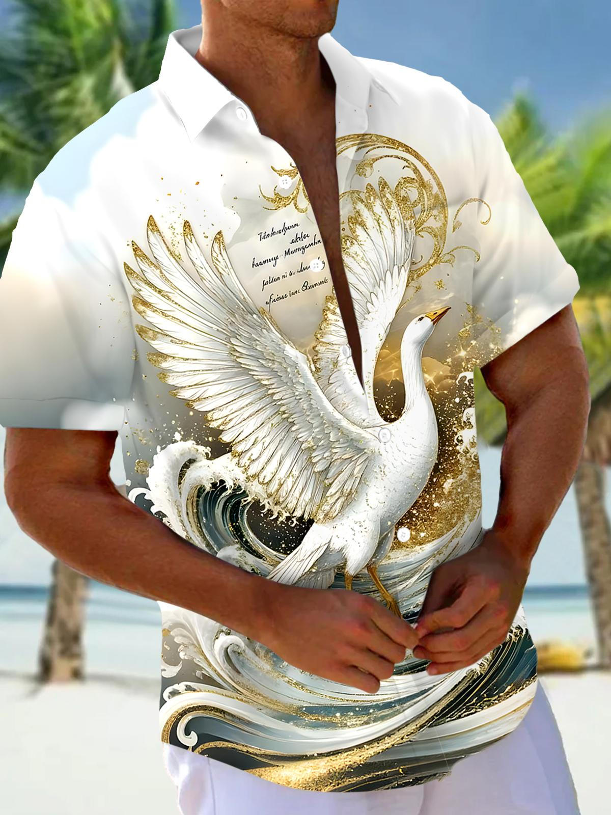 Crane Men's Pocket Short Sleeve Shirts