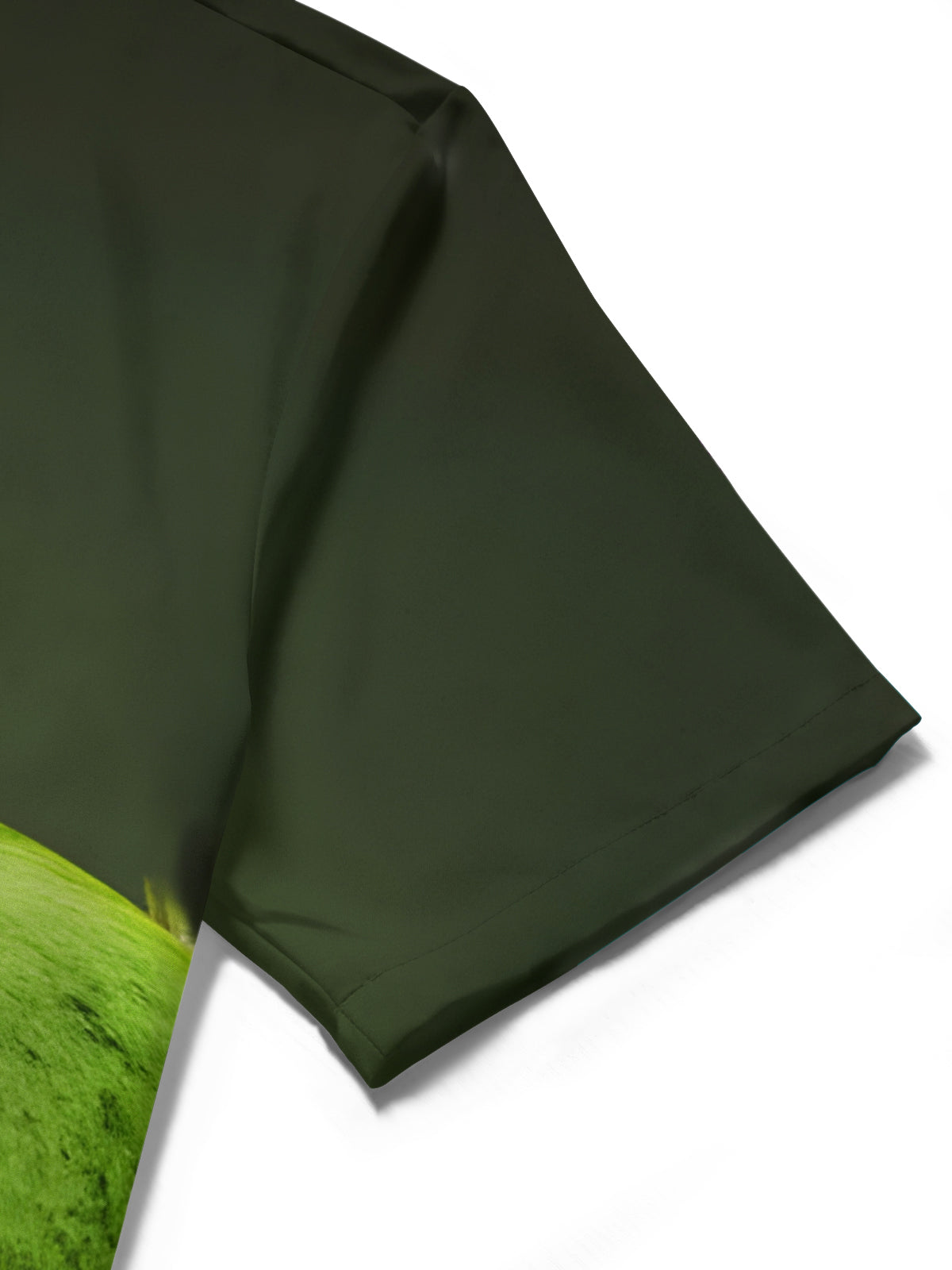 Apple Print Men's Pocket Short Sleeve Shirts