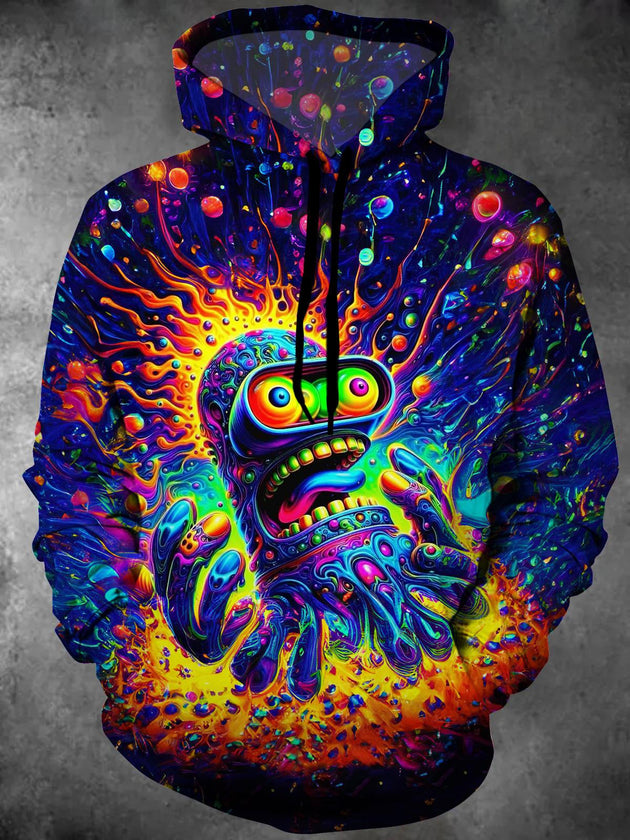 men's graphic sweatshirt shirt front view