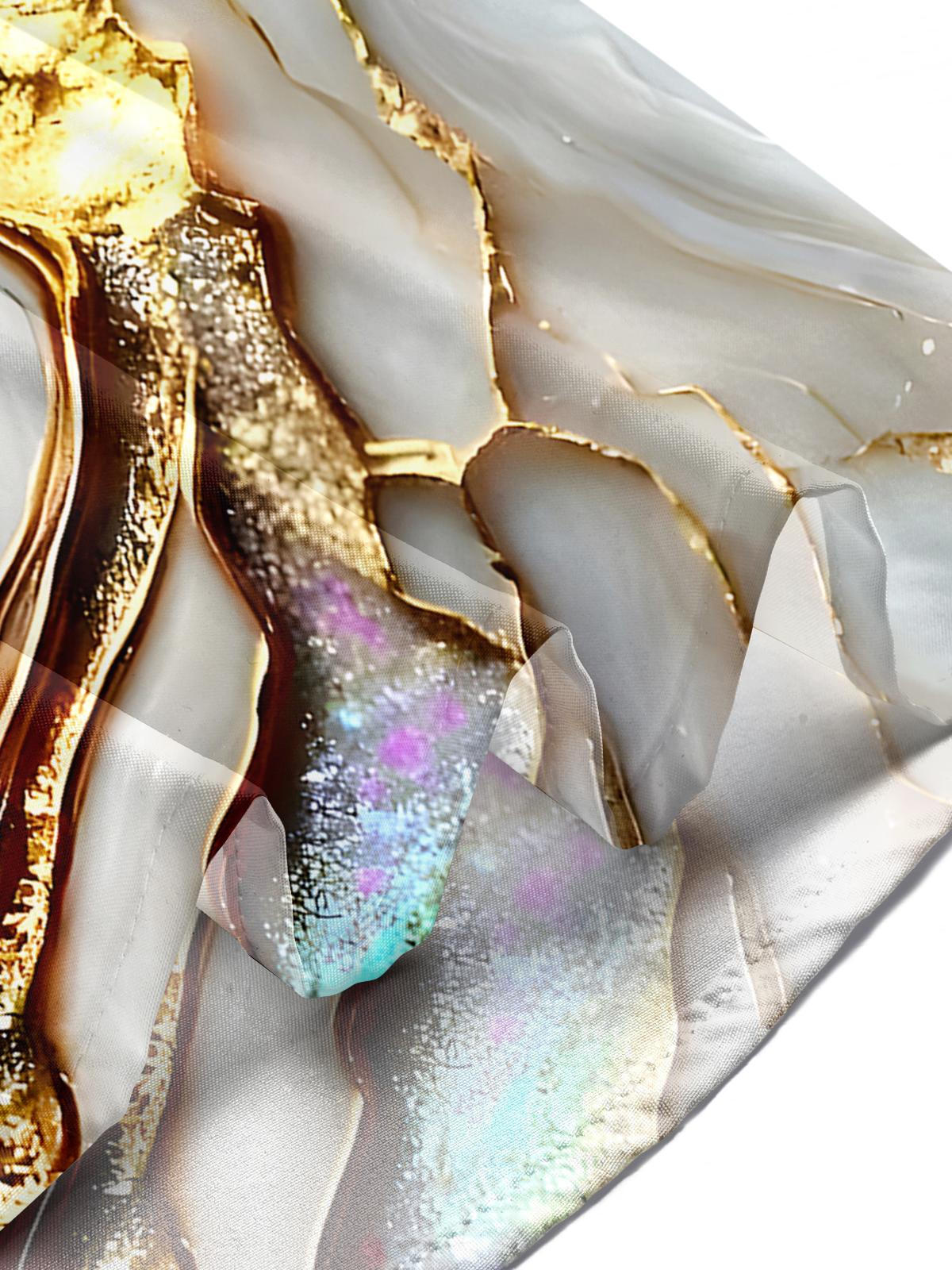 Abstract Men's Pocket Short Sleeve Shirts