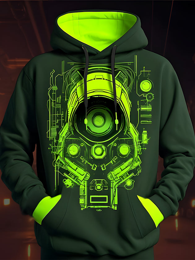 men's graphic sweatshirt shirt front view