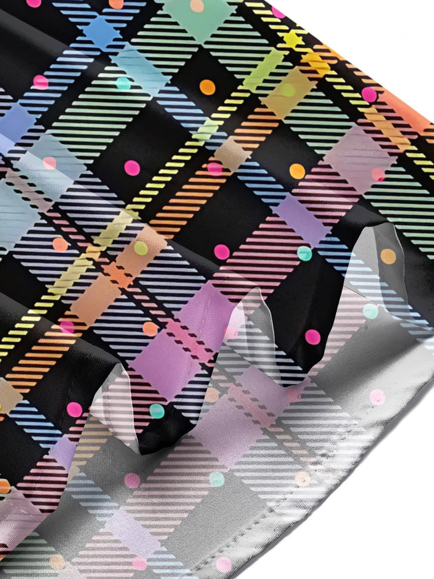 men's geometric print shirt summer vacation