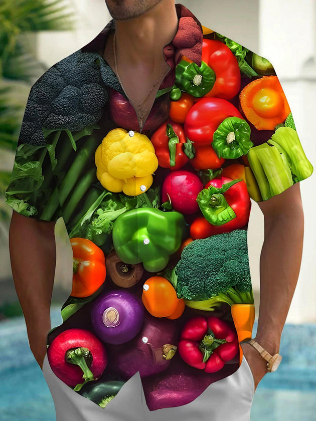 men's shirt front view