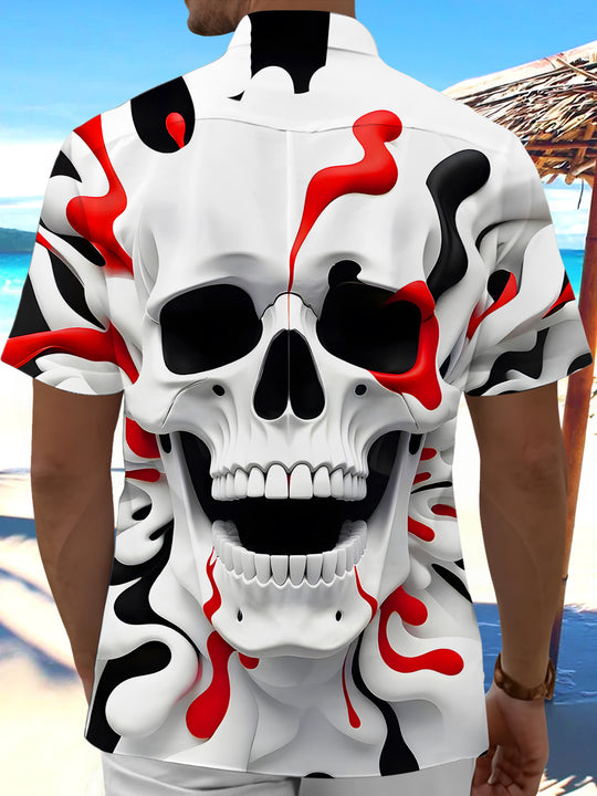 men's tye dye shirt back view