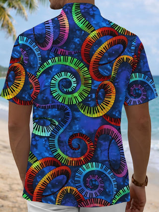 men's pocket shirt back view