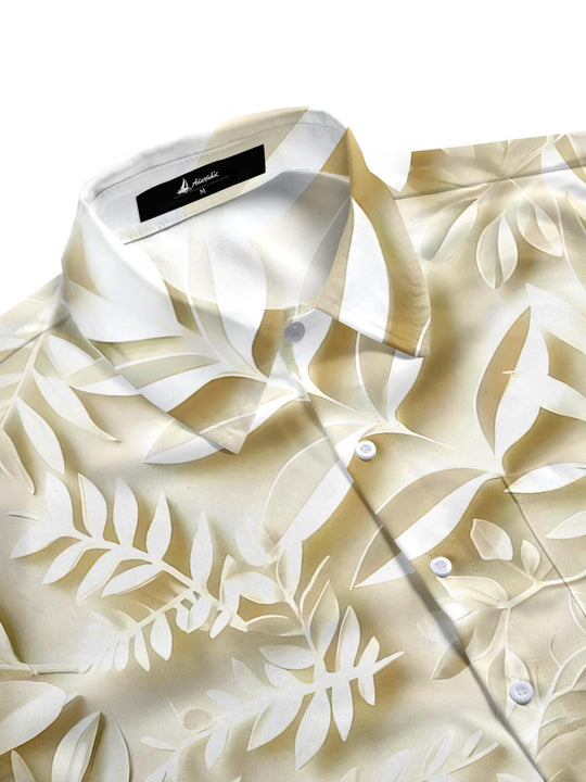 men's tropical shirt side view