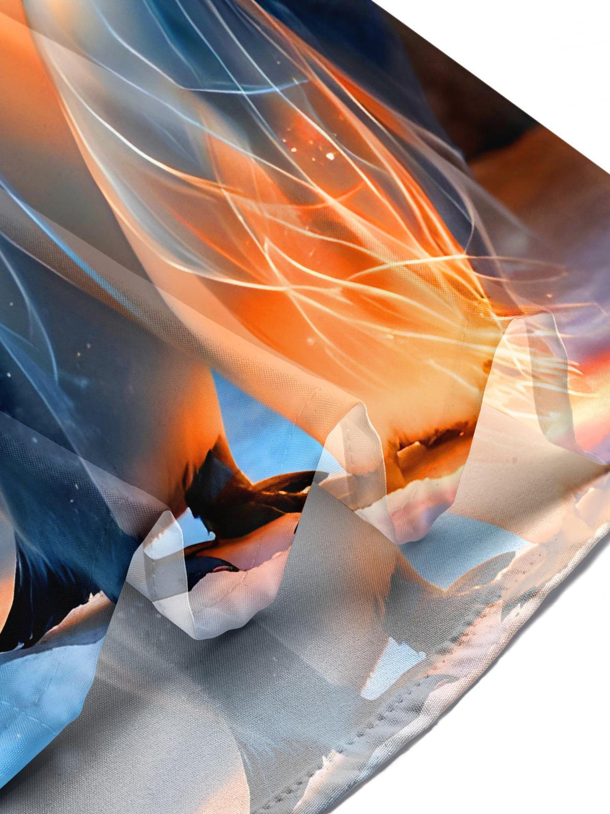 Fun Christmas Penguin Snowflakes Xmas Men's Pocket Short Sleeve Shirts