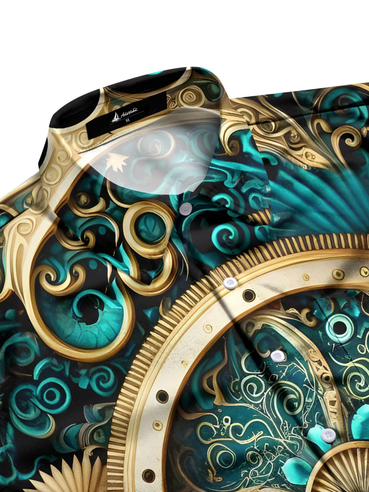 Gear Wheel Men's Pocket Short Sleeve Shirts