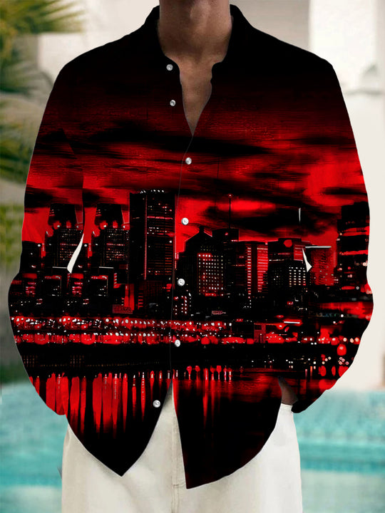 men's shirt front view