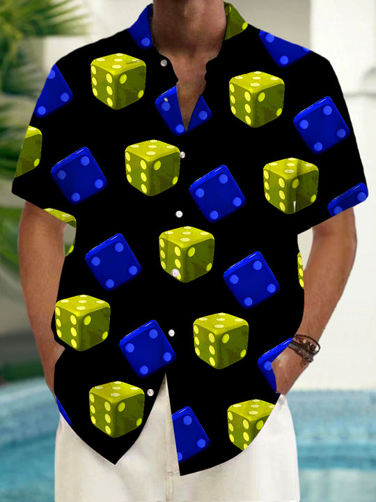 Men's Pocket Short Sleeve Shirt Front View