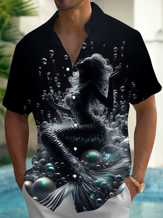 men's shirt front view