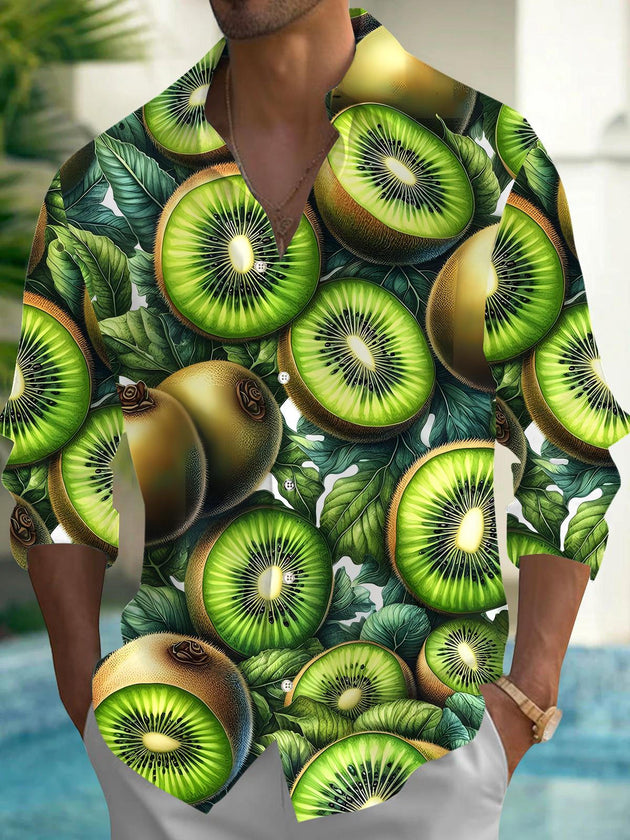 men's shirt front view