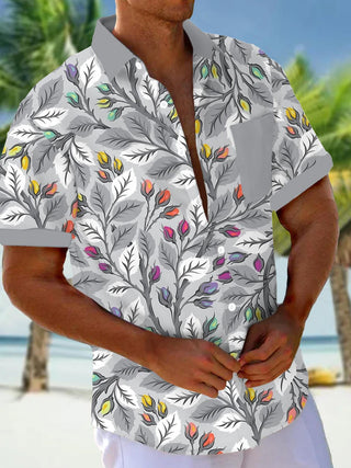 men's shirt front view