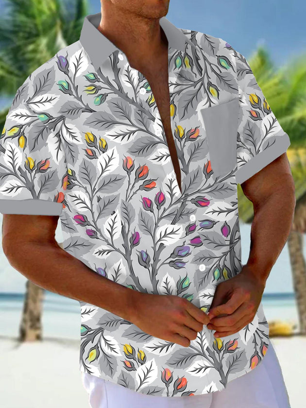 men's shirt front view
