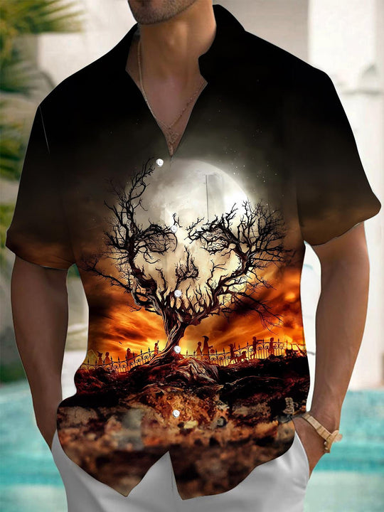 men's shirt front view