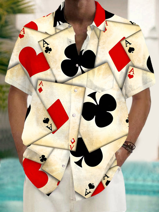 men's shirt front view