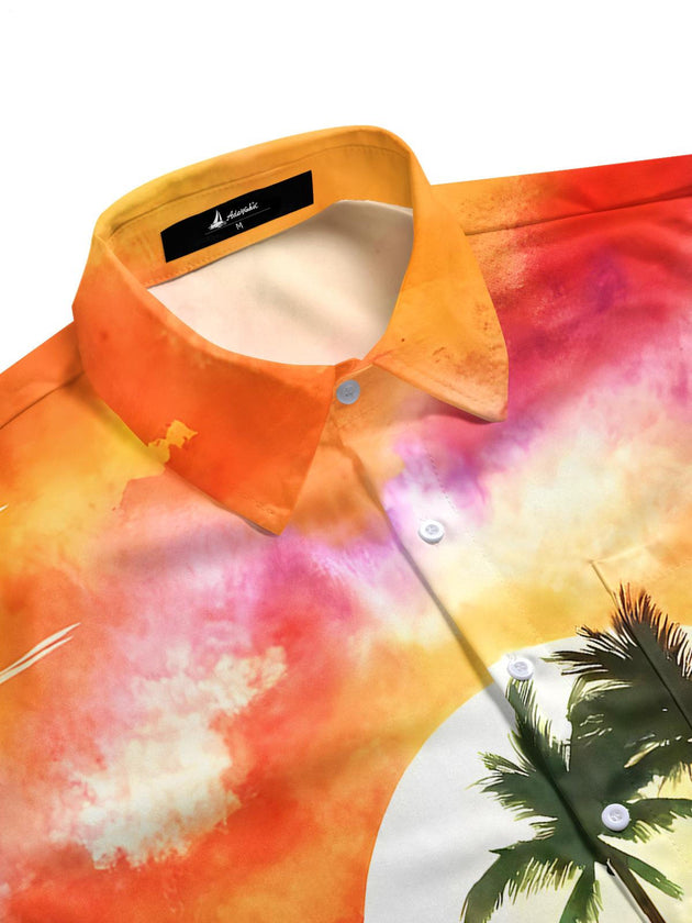 men's tropical shirt side view