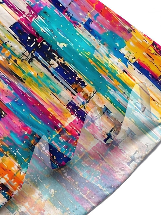 men's colorful Hawaiian shirt tropical beach vacation