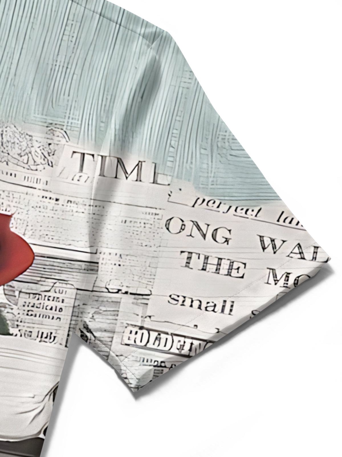 Cross Print Men's Pocket Short Sleeve Shirts