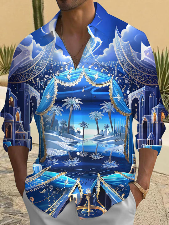 men's shirt front view