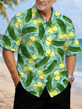 men's shirt front view