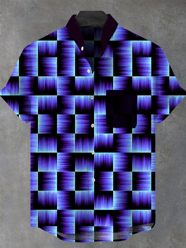 men's shirt front view