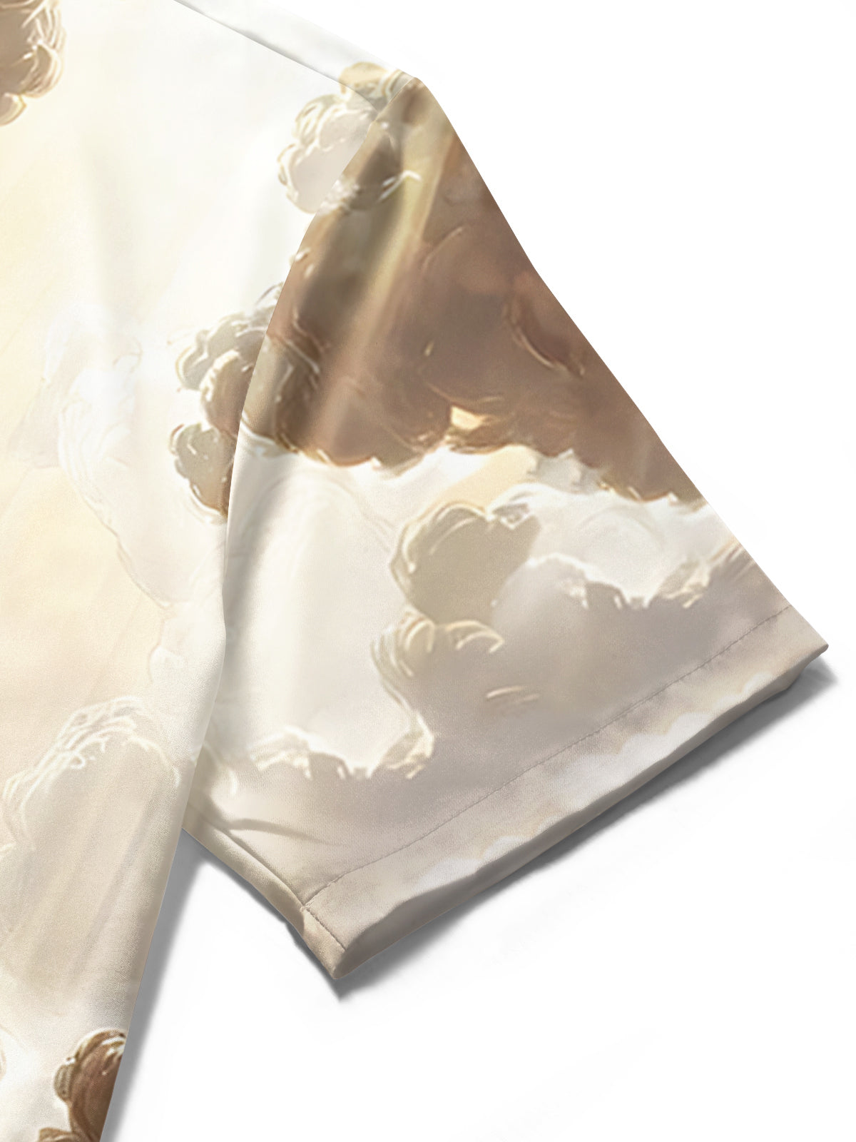 Castle Print Men's Pocket Short Sleeve Shirts