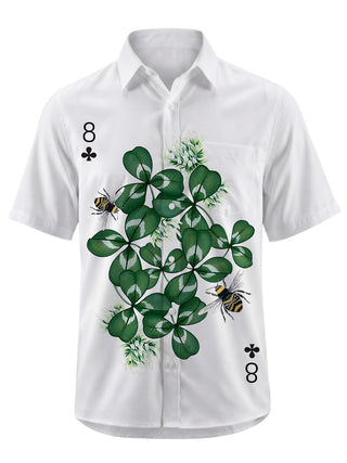 men's shirt front view