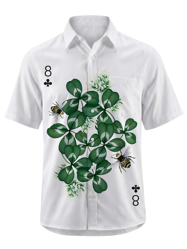 men's shirt front view