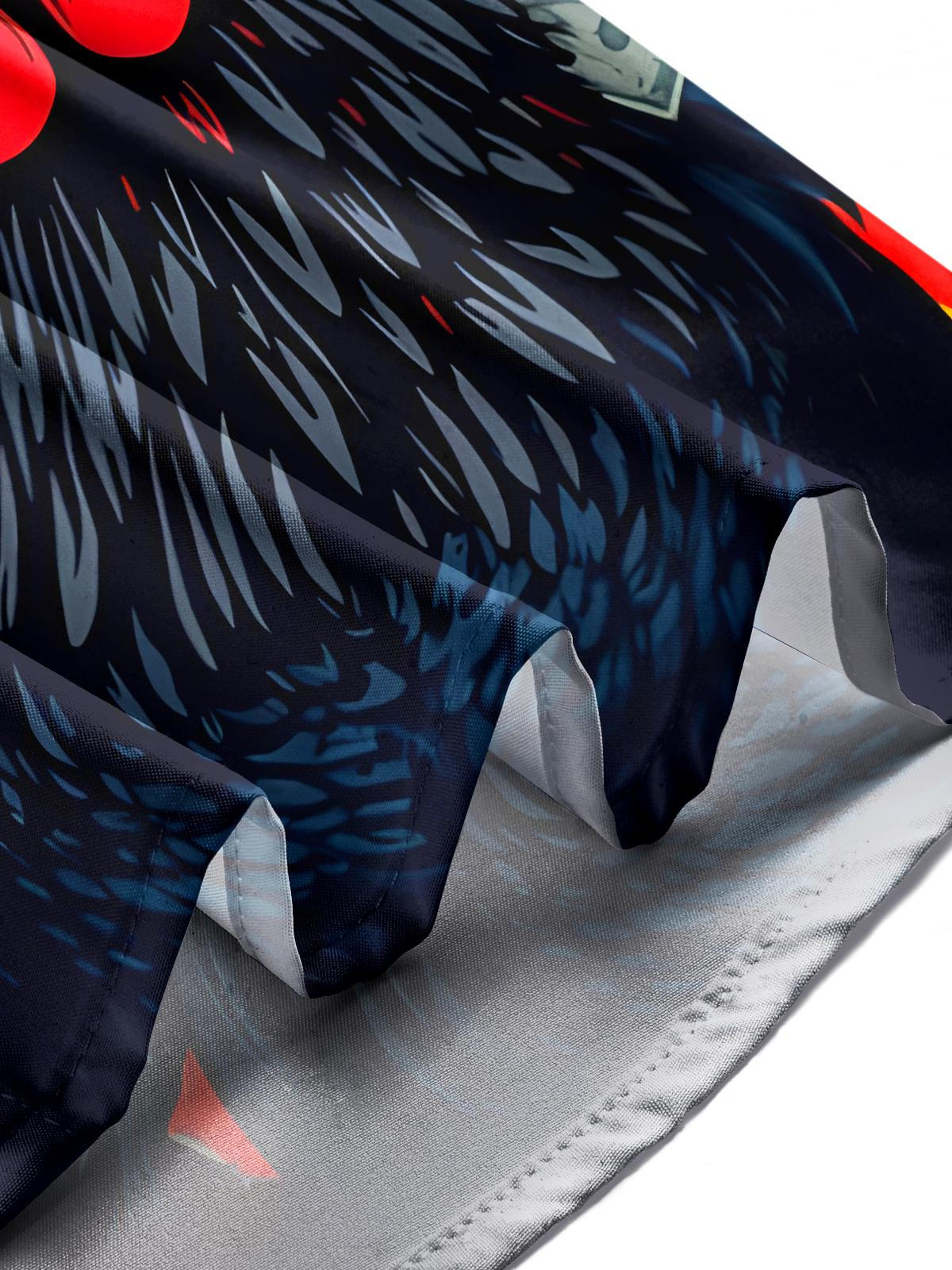 Chicken Men's Pocket Short Sleeve Shirts