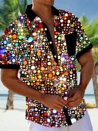 men's shirt front view