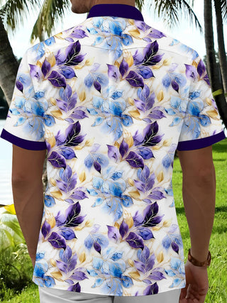 men's tropical shirt side view