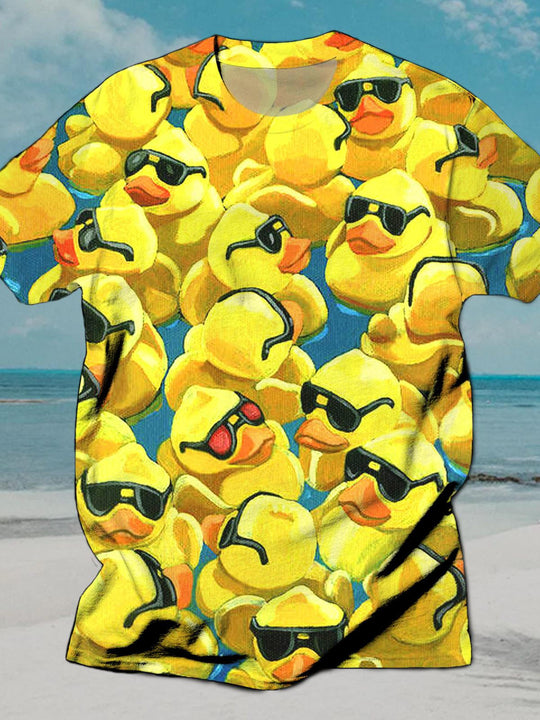 men's Hawaiian shirt front view tropical beach vacation