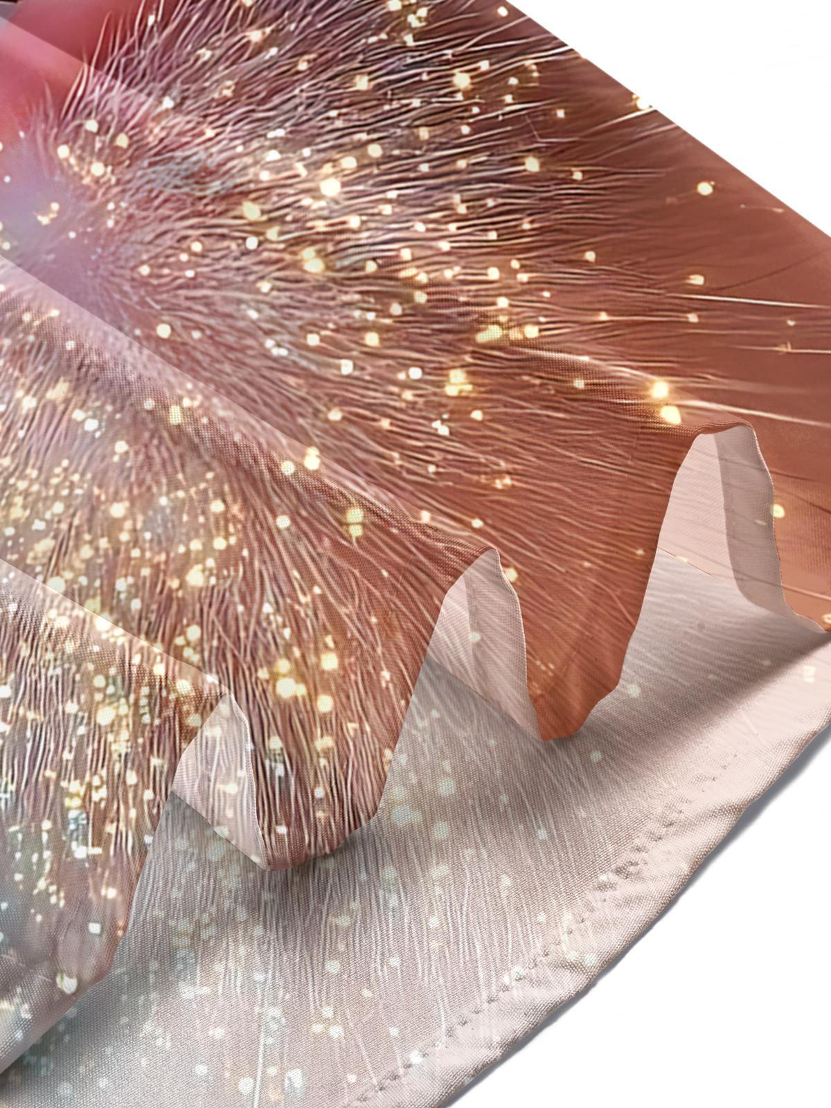 Cat Print Men's Pocket Short Sleeve Shirts